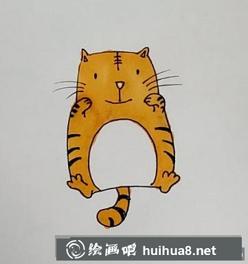 小貓兒童畫(huà)