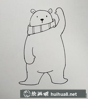 小熊兒童畫