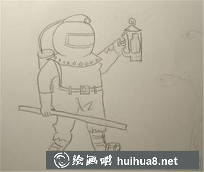 賞魚(yú)的潛水員