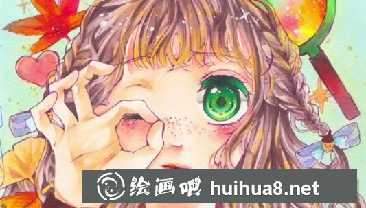 馬克筆漫畫少女