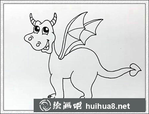兒童畫恐龍