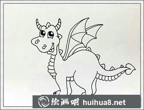 兒童畫恐龍