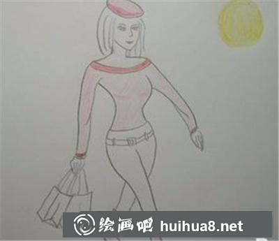 購(gòu)物的女孩
