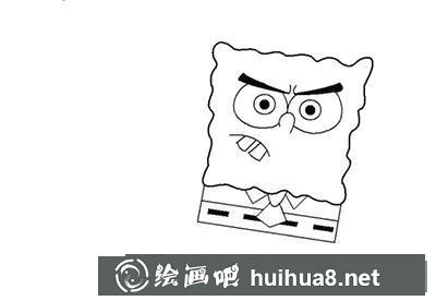 怎么畫海綿寶寶與派大星