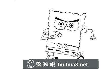 怎么畫海綿寶寶與派大星