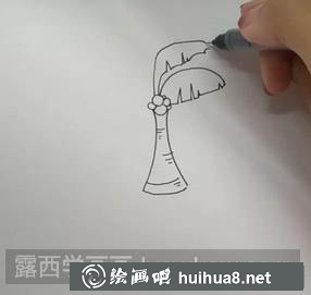 椰子樹兒童畫