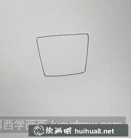 貓和禮盒兒童畫