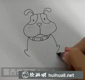 小狗兒童畫