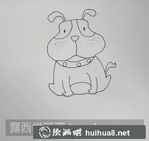 小狗兒童畫