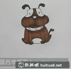 小狗兒童畫