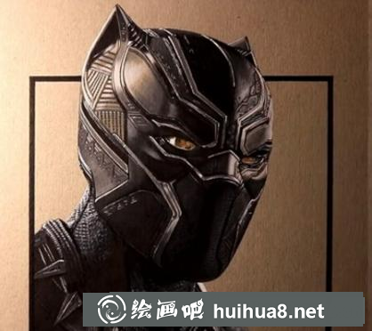 漫威黑豹的畫法