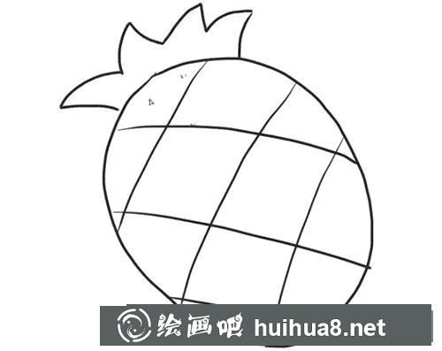 菠蘿兒童畫(huà)教程