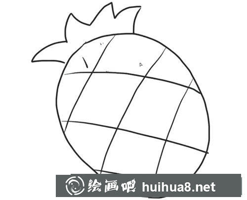 菠蘿兒童畫(huà)教程