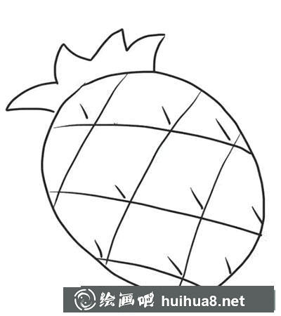 菠蘿兒童畫(huà)教程