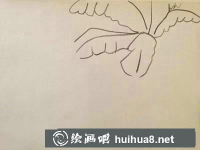 海灘風(fēng)景兒童畫教程