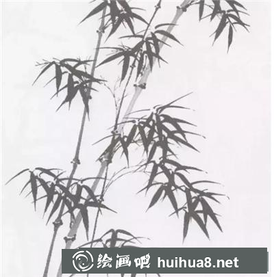《月竹圖》范畫