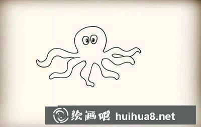 兒童畫教程：怎么繪制海星