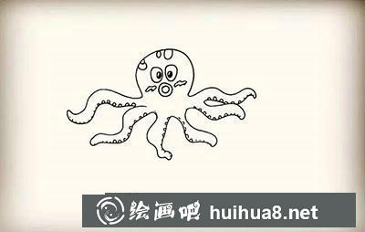 兒童畫教程：怎么繪制海星