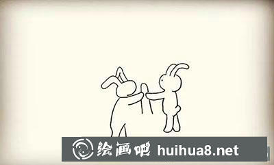 兒童畫教程：怎么繪制月兔