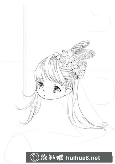 人物彩鉛