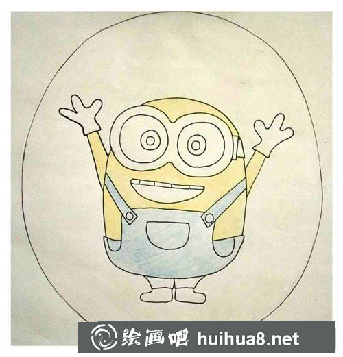 小兔子兒童畫