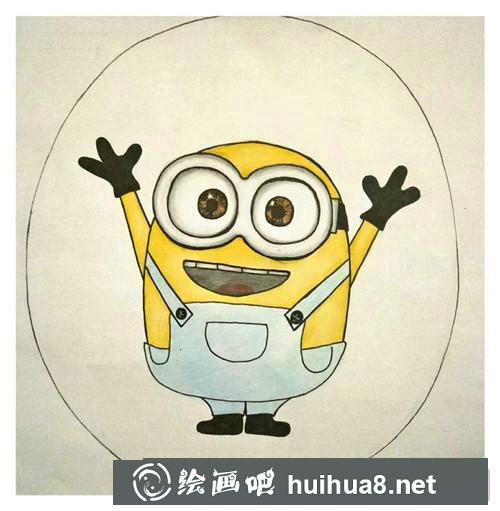 小兔子兒童畫
