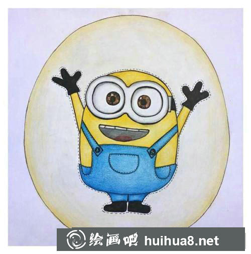 小兔子兒童畫