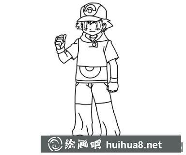 小智的畫法