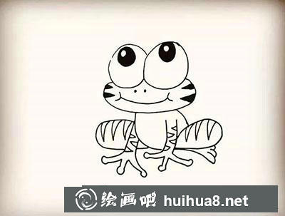 兒童畫(huà)教程：怎么繪制青蛙