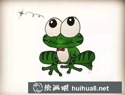 兒童畫(huà)教程：怎么繪制青蛙