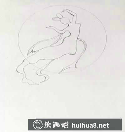 兒童畫(huà)教程：怎么繪制嫦娥奔月
