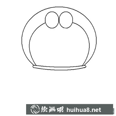 兒童畫教程：怎么繪制哆啦A夢