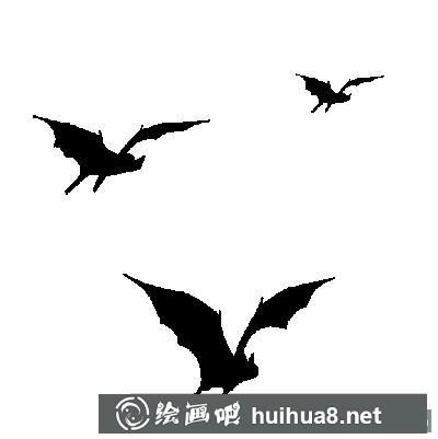 兒童畫(huà)教程：怎么繪制蝙蝠