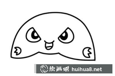 兒童畫教程：教你畫河豚