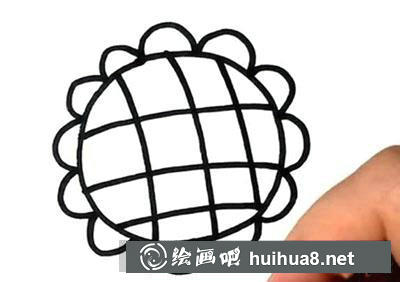 兒童畫教程：教你畫向日葵