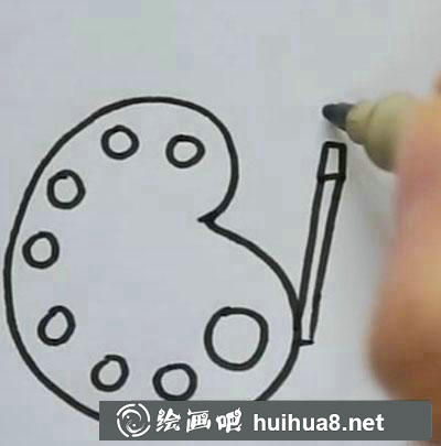 兒童畫教程：教你畫畫板