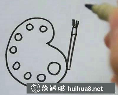 兒童畫教程：教你畫畫板