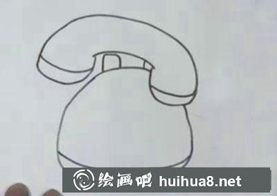 兒童畫(huà)教程：教你畫(huà)電話