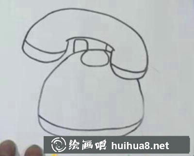 兒童畫(huà)教程：教你畫(huà)電話