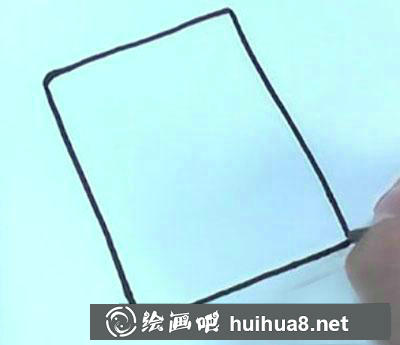 兒童畫教程：教你畫書本