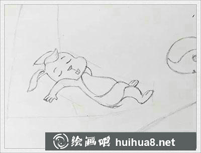 兒童畫教程：教你畫龜兔賽跑