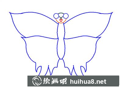 兒童畫教程：教你畫蝴蝶