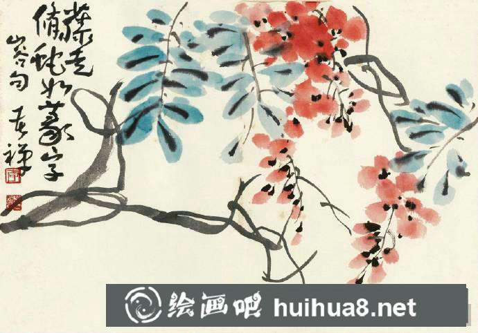 李苦禪花鳥作品