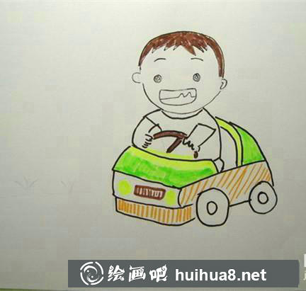 旋轉(zhuǎn)木馬繪畫教程