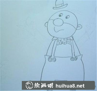 填充小丑臉部