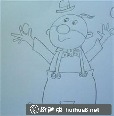 描繪小丑細(xì)節(jié)