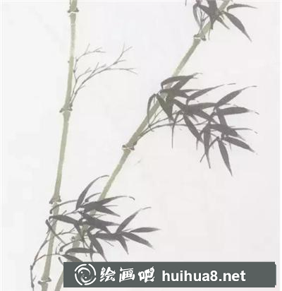 《風(fēng)搖青玉枝》范畫(huà)步驟
