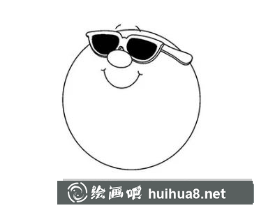 太陽公公簡筆畫