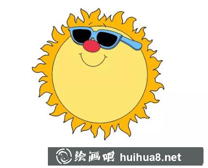 太陽公公簡筆畫