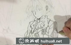 彩鉛漫畫教學(xué)金發(fā)女孩繪法